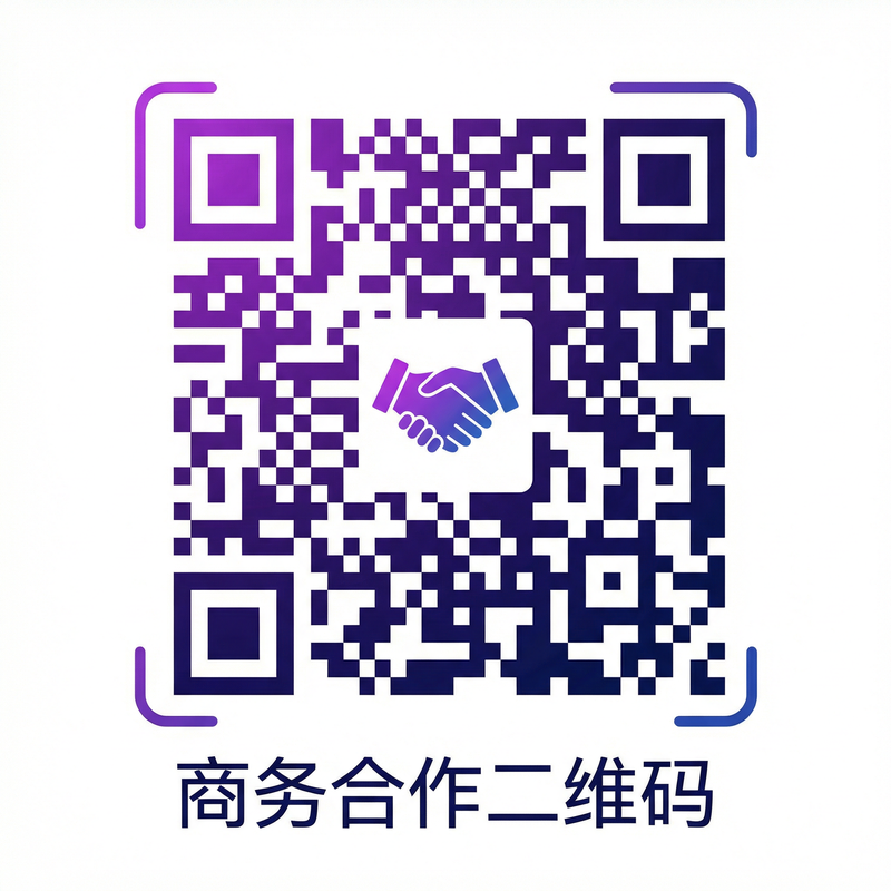 校花传媒商务合作二维码